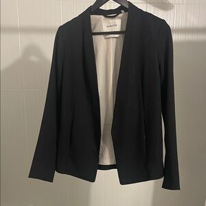 Babaton Black Open Front Blazer Jacket